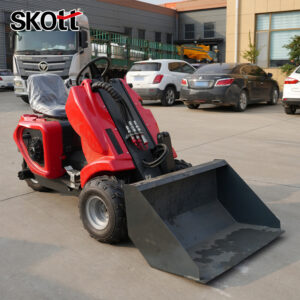Three-wheeled mini loader